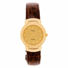 Rolex Cellini 6621 18 Karat Gold Dial Quartz Watch 'Certified Authentic'
