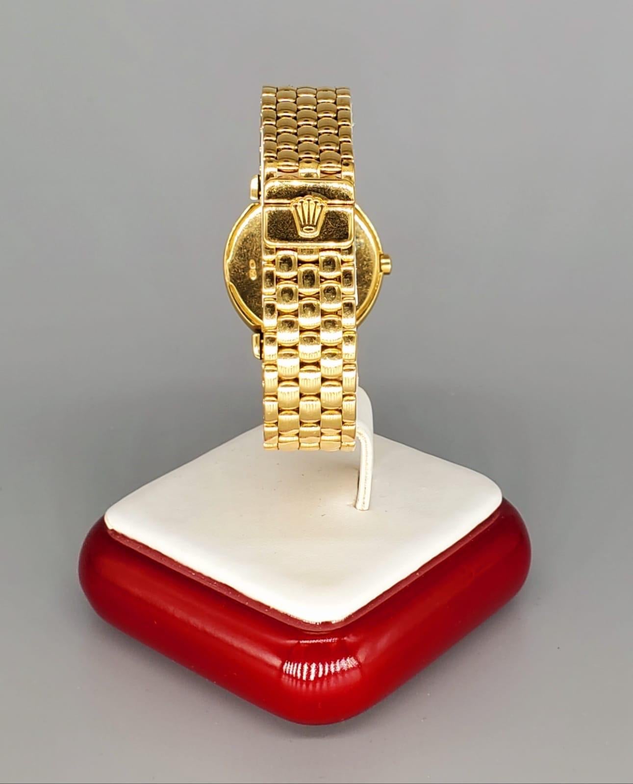 Women's Rolex Cellini 6621 Women’s 18 Karat Gold Watch