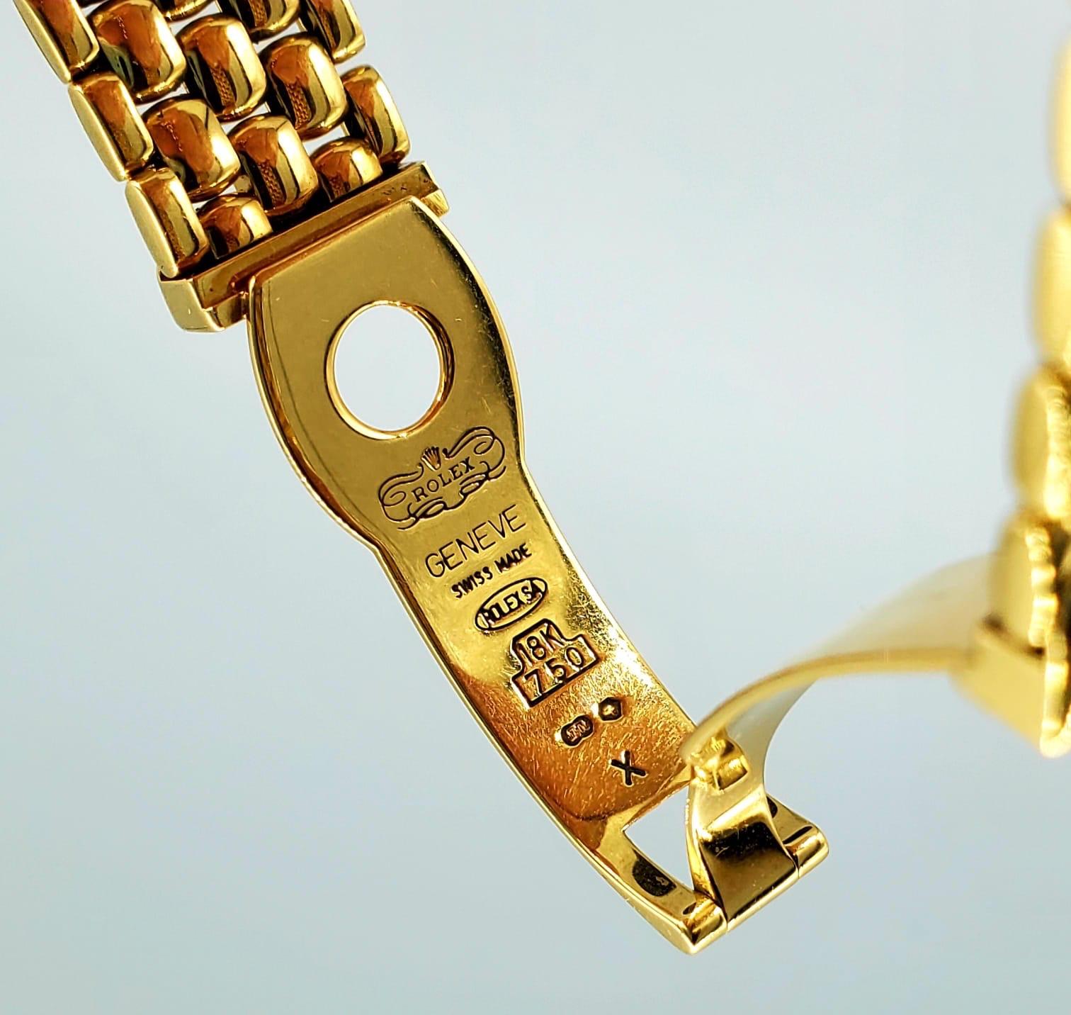 Rolex Cellini 6621 Women’s 18 Karat Gold Watch 1