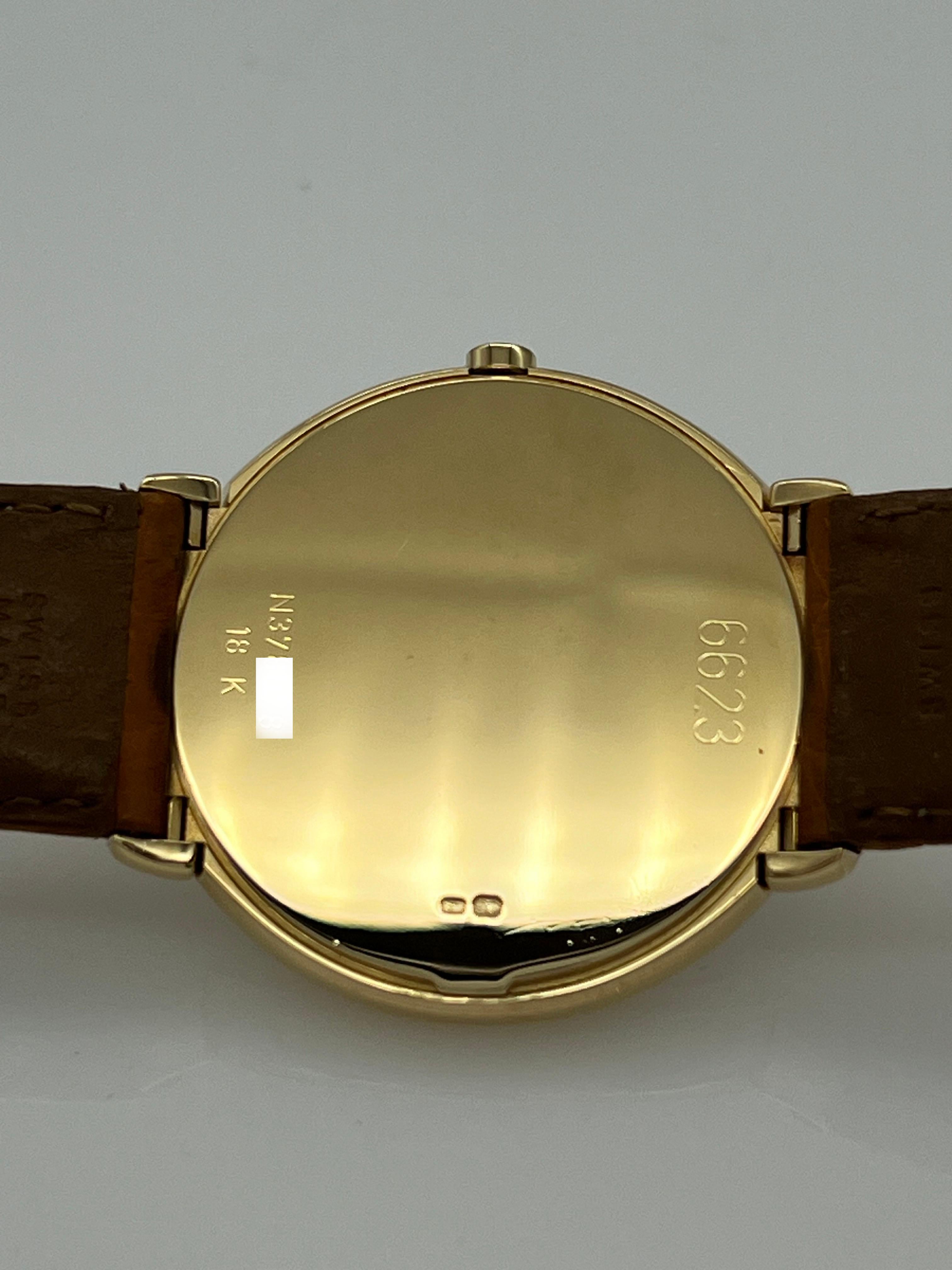 Rolex Cellini 6623 37mm Jubilee Dial 18K Yellow Gold Box Papers 3