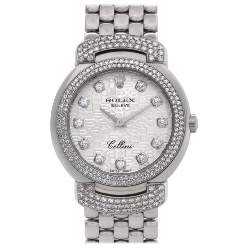 Rolex Cellini 6673, Silver Dial, Certified and Warranty