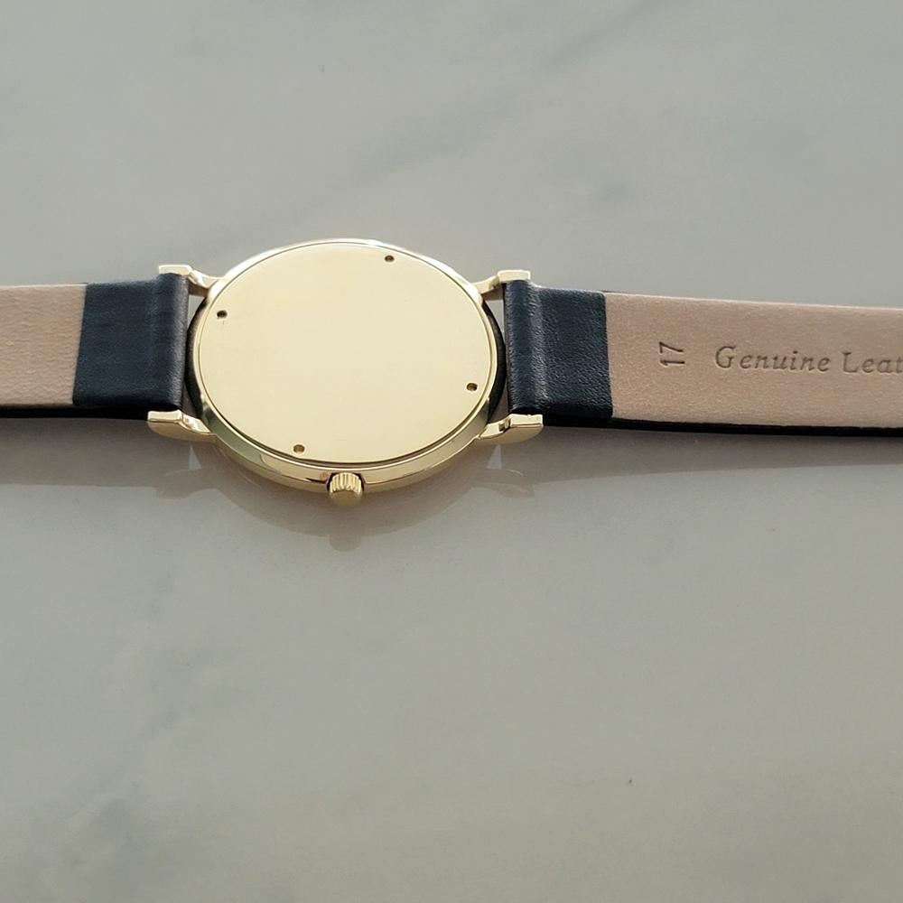 Rolex Cellini 9576 18k Solid Gold Mens 1960s Ultra Thin Manual Wind 1960s RA635 6