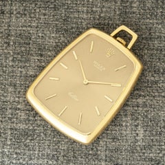 Rolex Cellini. A Gold Keyless Lever Pocket Watch C1970