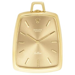 Rolex Cellini. A Gold Keyless Lever Pocket Watch C1970