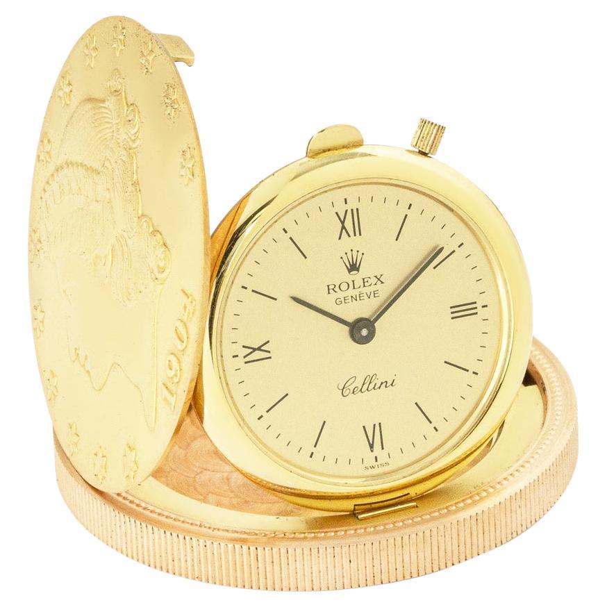 Rolex Cellini A Rare $20 Gold Coin Watch 1991