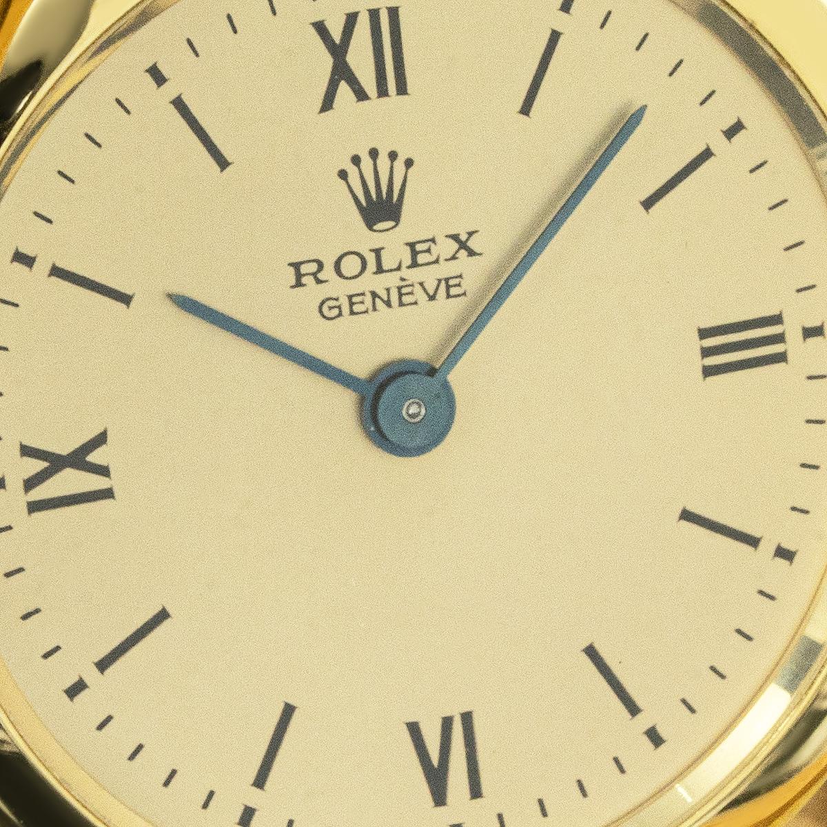 Rolex Cellini. Montre rare en or avec vingt dollars de monnaie C1990 Pour hommes en vente