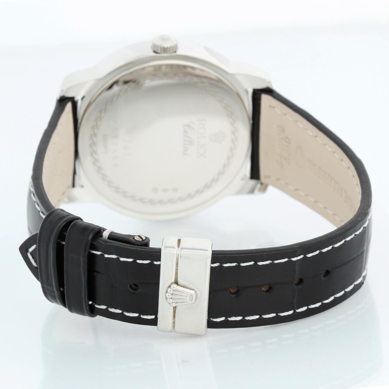 Rolex Cellini Montre en platine pour homme avec cadran 5241/6 1