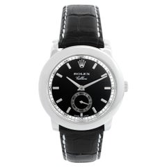 Rolex Cellini Cellinium Men's Platinum Watch with Dial 5241/6