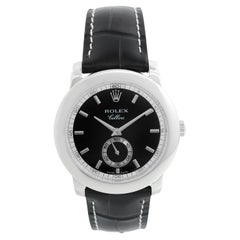 Reloj Rolex Cellini Cellinium de caballero en platino con esfera 5241/6
