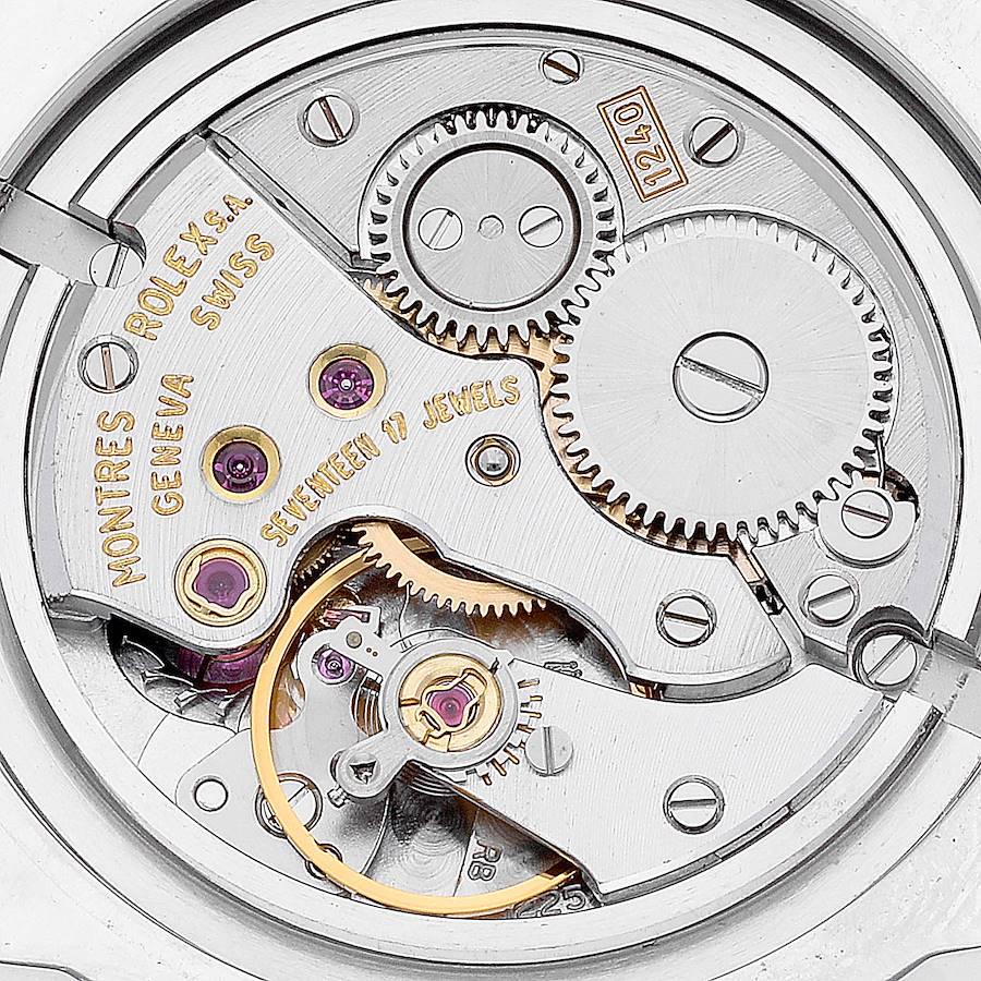 Rolex Cellini Cellinium Platinum Mother of Pearl Dial Mens Watch 5240 3