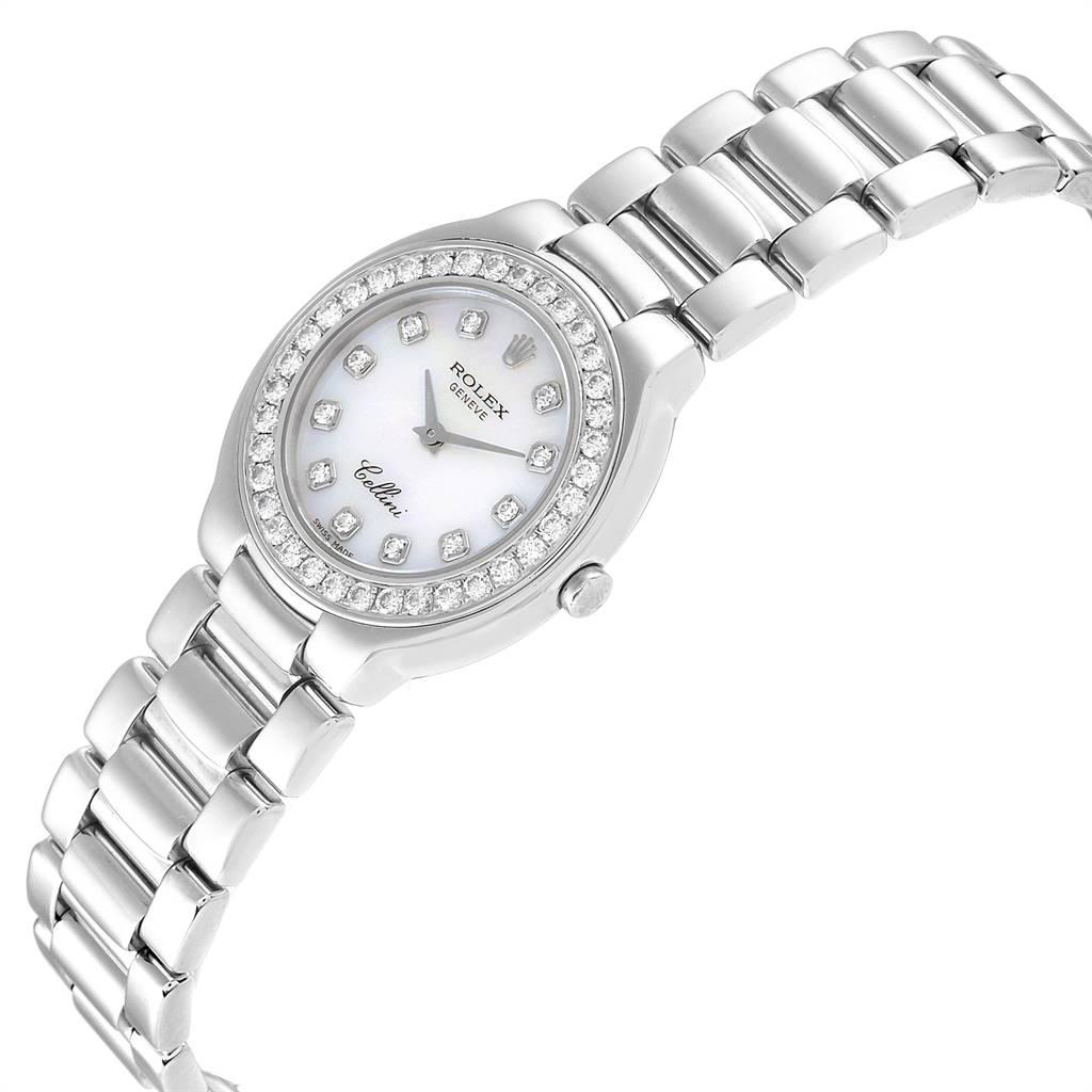 rolex cellini women's diamond watch