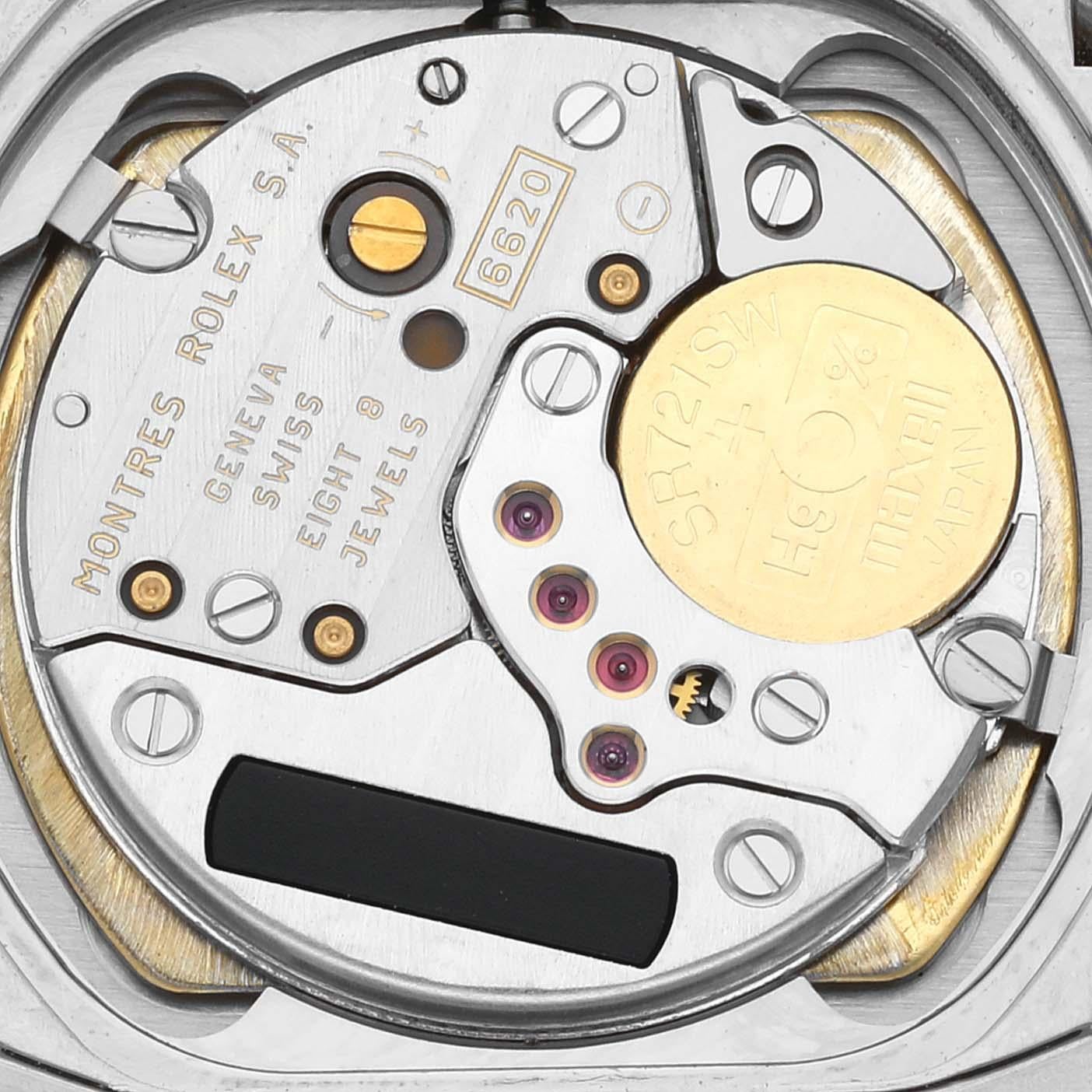 Rolex Cellini Quadrante Rosa Oro Bianco Donna Orologio 6631 Papers 3