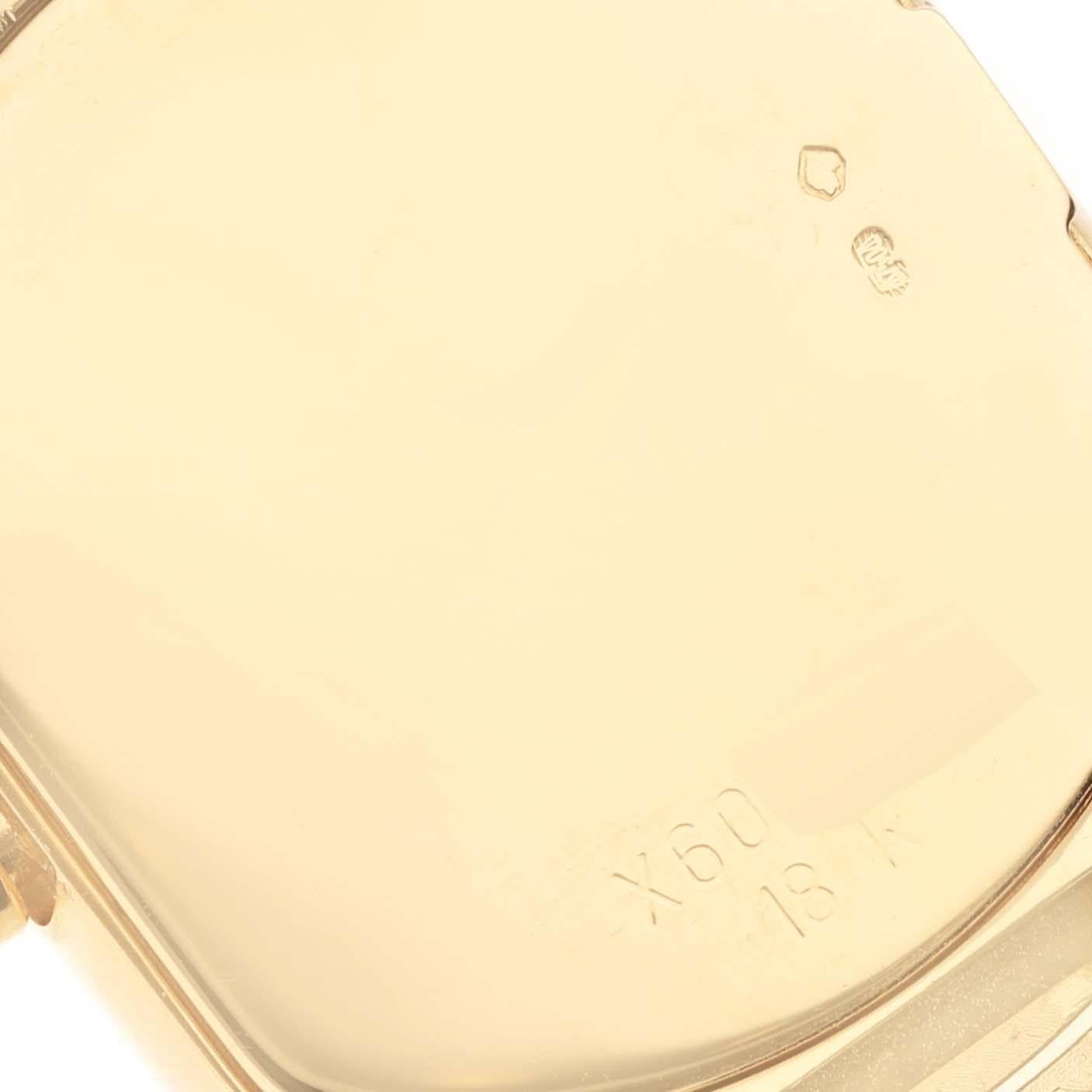 Rolex Cellini Cellissima Yellow Gold Black Anniversary Dial Ladies Watch 6631 1