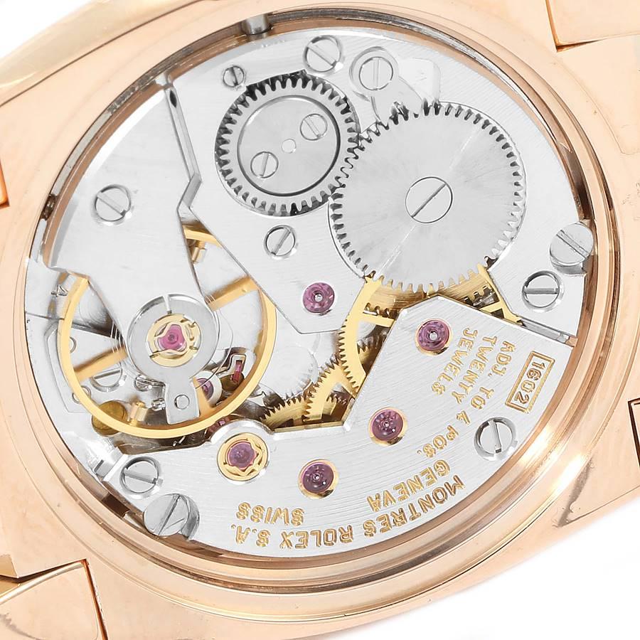 Women's Rolex Cellini Cestello 18k Rose Gold White Dial Ladies Watch 5310 For Sale