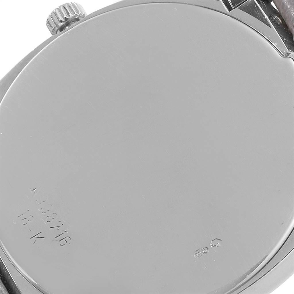 Rolex Cellini Cestello 18 Karat White Gold Slate Dial Men's Watch 5330 For Sale 5