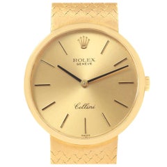 Rolex Cellini Classic 18 Karat Yellow Gold Vintage Men's Watch 4309