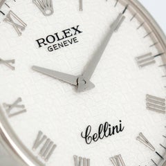 Rolex Cellini Classic 18k white Gold Men's Watch 5115/9