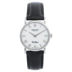 Rolex Cellini Classic 18k White Gold Men's Watch 5115/9