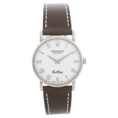 Rolex Cellini Classic 18k white Gold Men
s Watch 5115/9