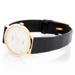 Rolex Cellini Classic 18k Yellow Gold Men's Watch 5112 White Jubilee Roman Dial