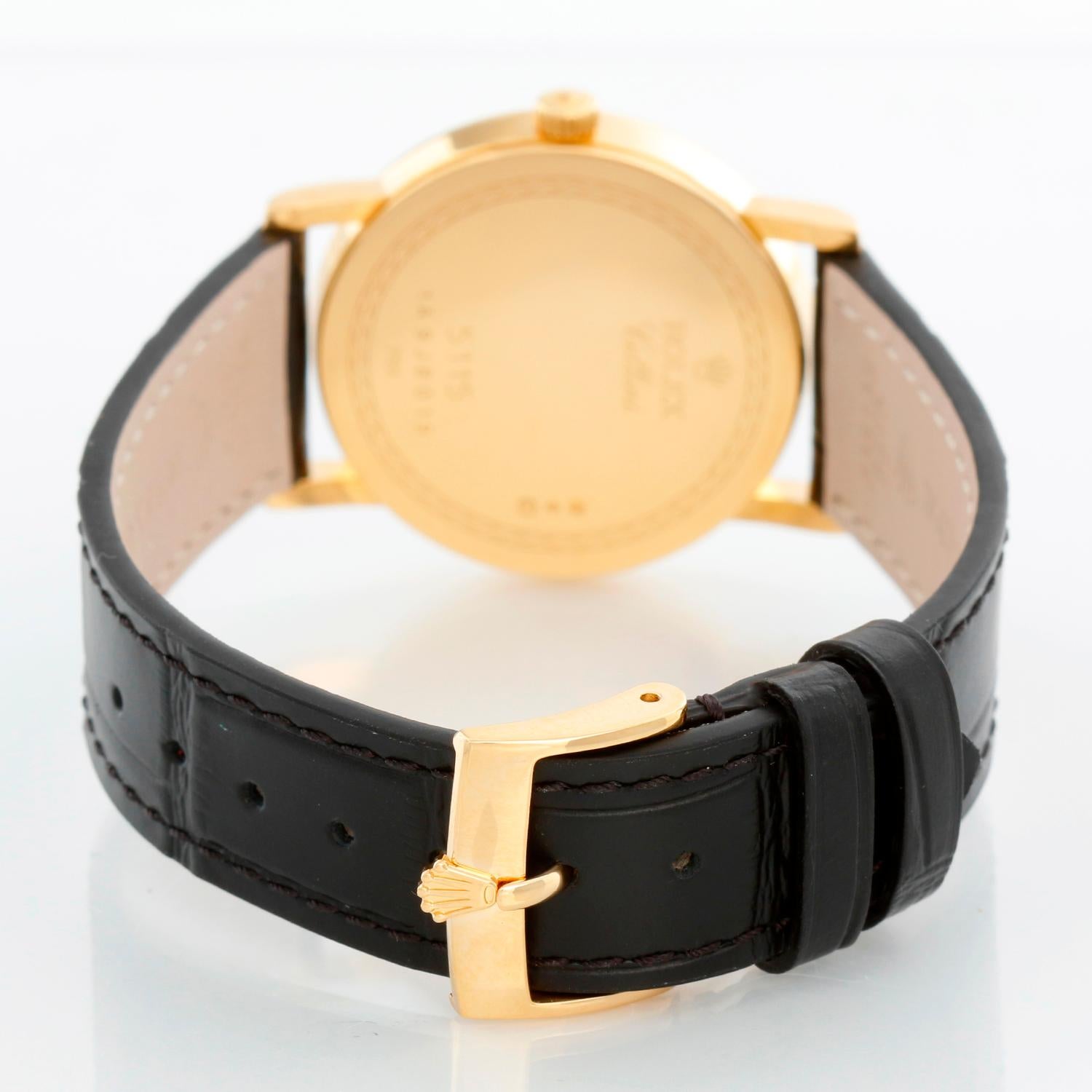 Rolex Cellini Classic 18k Yellow Gold Men's Watch 5115 1