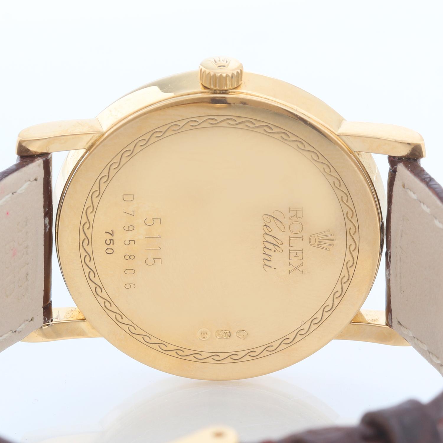 rolex cellini 5115