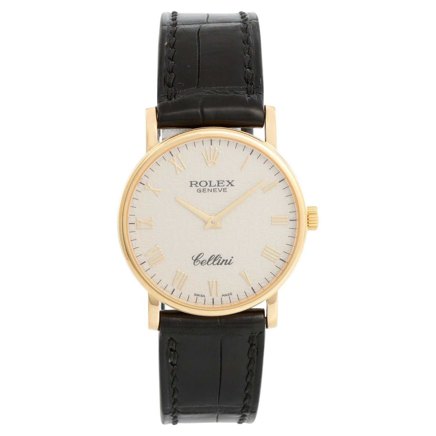 Rolex Cellini Classic 18k Yellow Gold Men's Watch 5115 at 1stDibs | rolex  geneve cellini price, rolex cellini 5115, rolex cellini gold