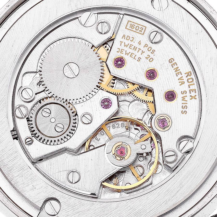 Men's Rolex Cellini Classic Silver Dial White Gold Mens Watch 5116