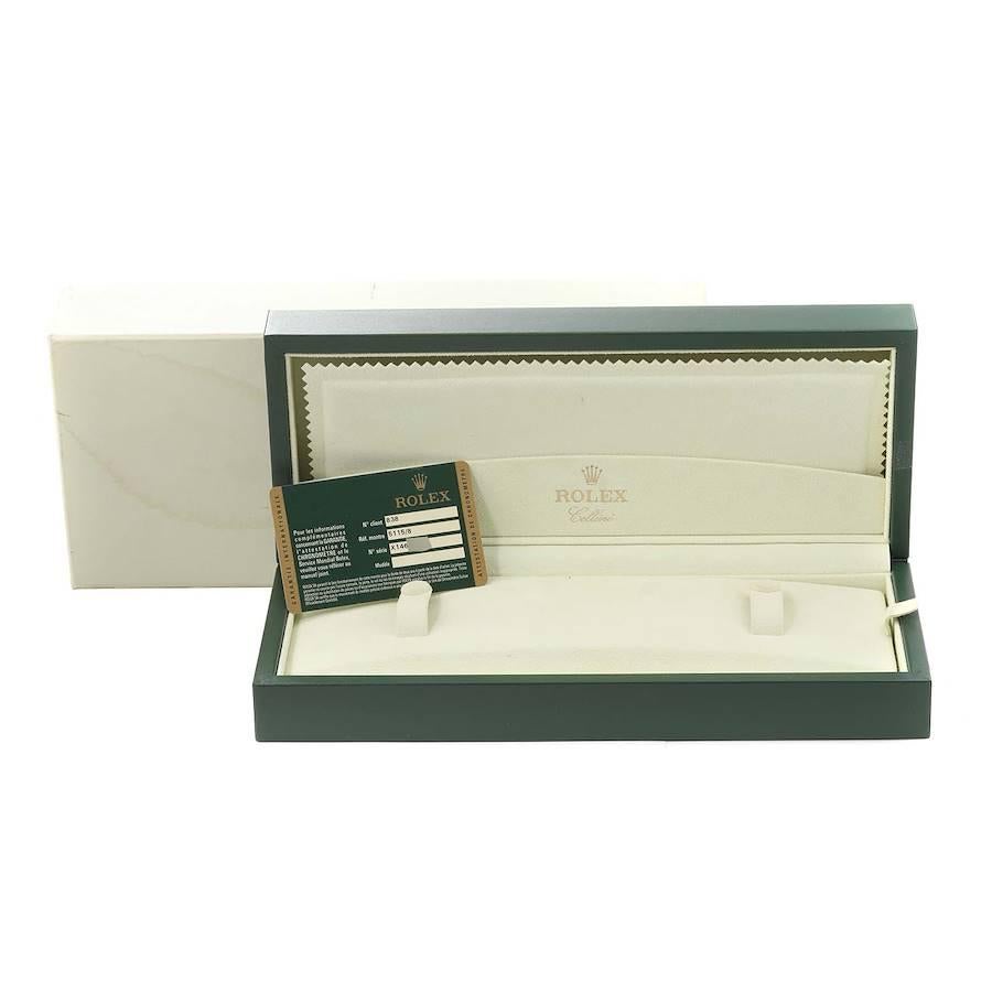 Rolex Montre Cellini classique en or blanc avec cadran en nacre pour hommes 5115 en vente 7