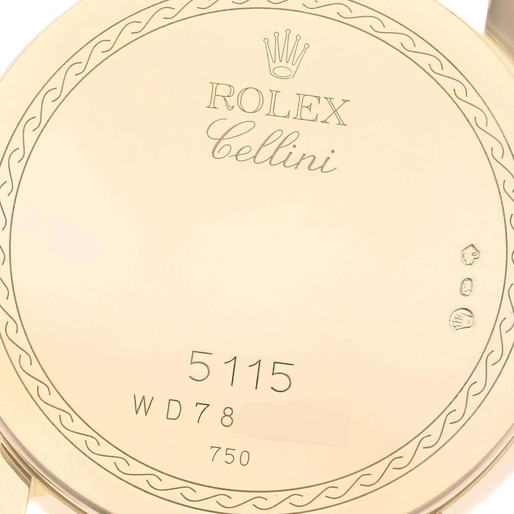 rolex cellini gold