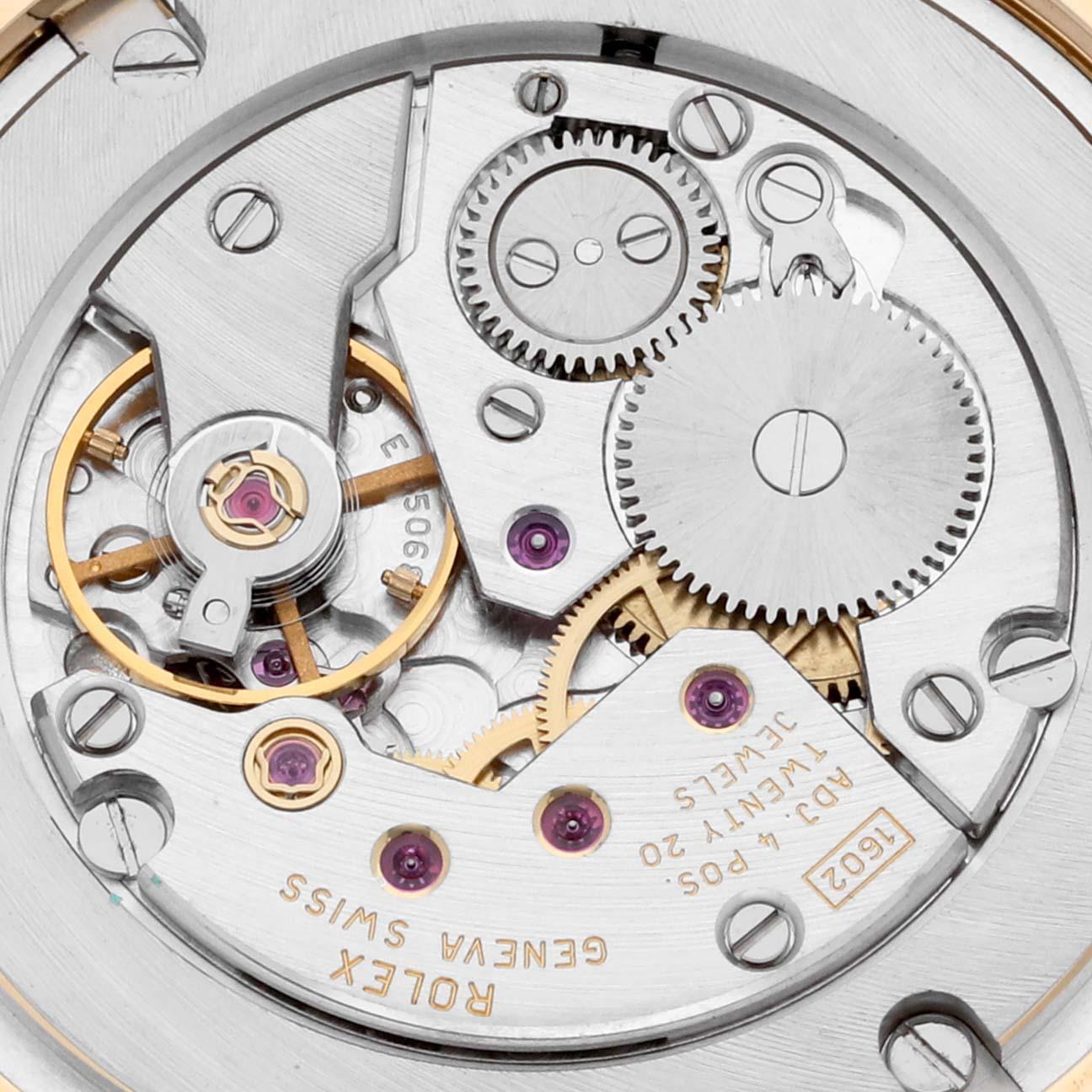 Rolex Cellini Classic Yellow Gold Ivory Anniversary Dial Mens Watch 5115 1