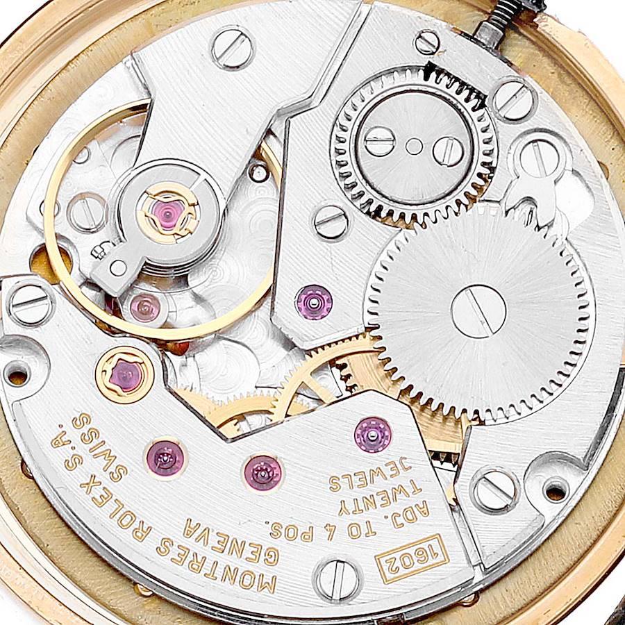 Rolex Cellini Classic Gelbgold MOP Zifferblatt Damenuhr 5109 Box Papiere im Angebot 4