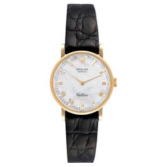 Rolex Cellini Classic Gelbgold MOP Zifferblatt Damenuhr 5109 Box Papiere
