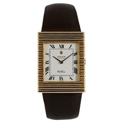 Retro Rolex Cellini Classic Yellow Gold Wristwatch