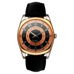 Rolex Cellini Daenos 4243 White & Rose Gold Mens Watch