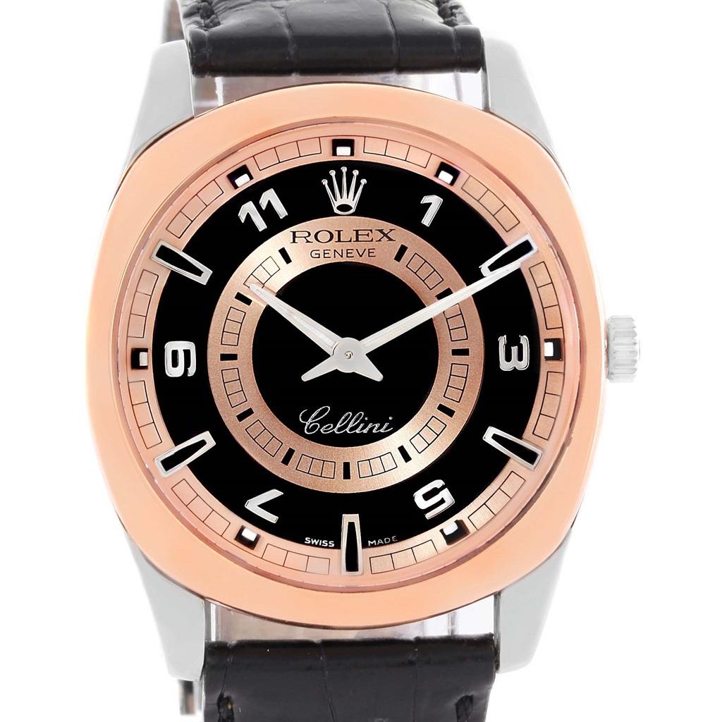 Rolex Cellini Danaos 18 Karat White and 