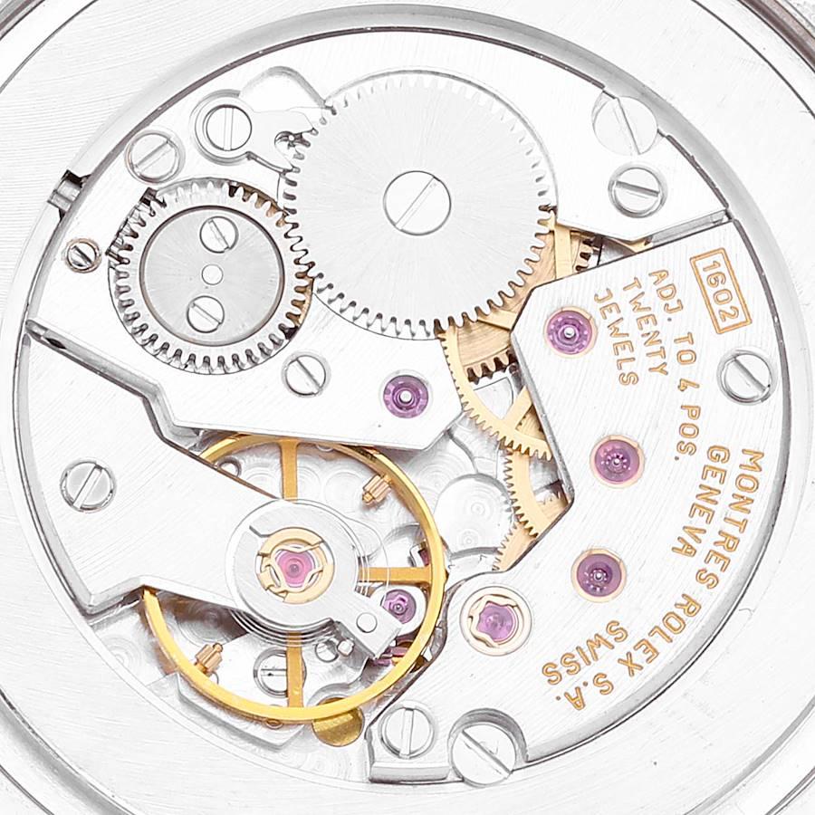 Cellini Danaos: 18 Karat Weiß-Roségold Herrenuhr mit weißem Zifferblatt 4233 im Angebot 4