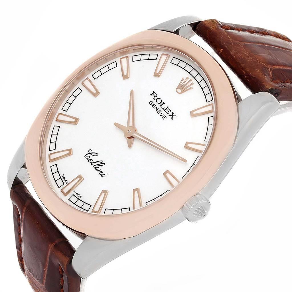 Rolex Cellini Danaos White and Rose Gold Men’s Watch 4243 2