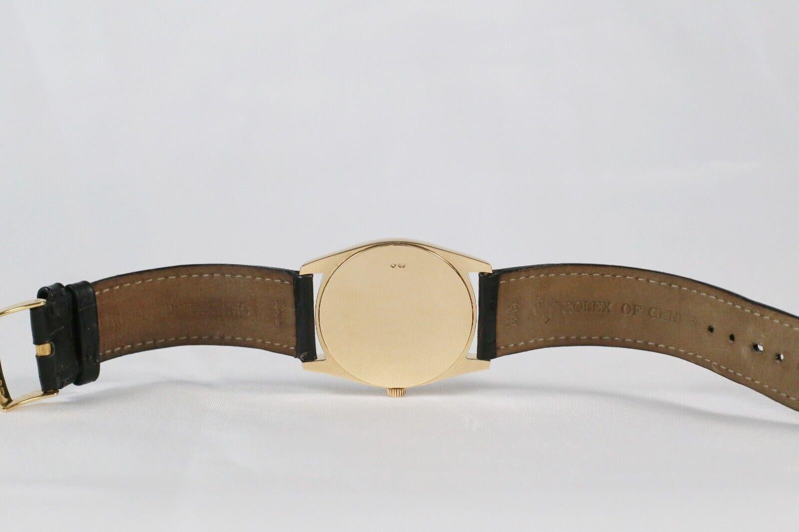 Rolex Cellini Danaos 4233 Oro giallo 18k Uomo 33mm Dress Watch in vendita 1