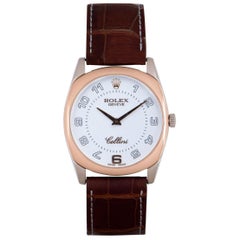 Rolex Cellini Danaos Weiß und Rose Gold 4233 Uhr
