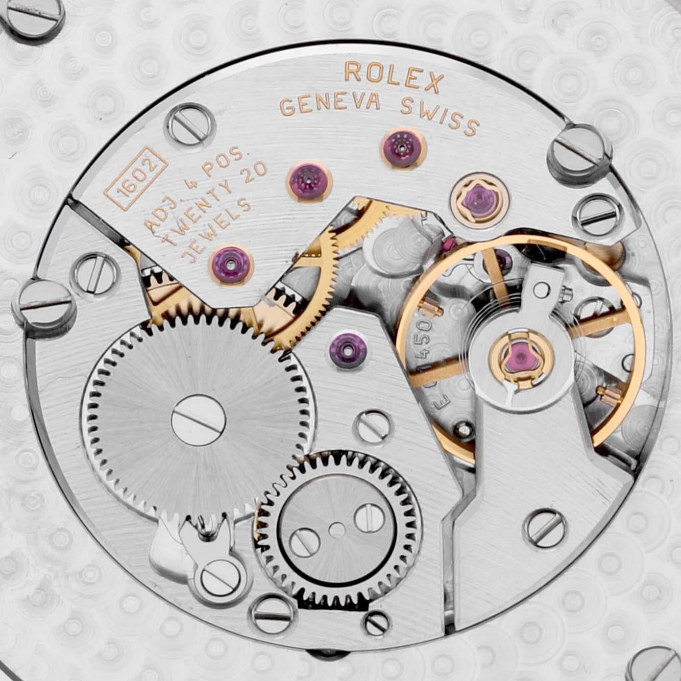 Rolex Cellini Danaos Montre pour hommes avec cadran en or blanc et argent 4243 1