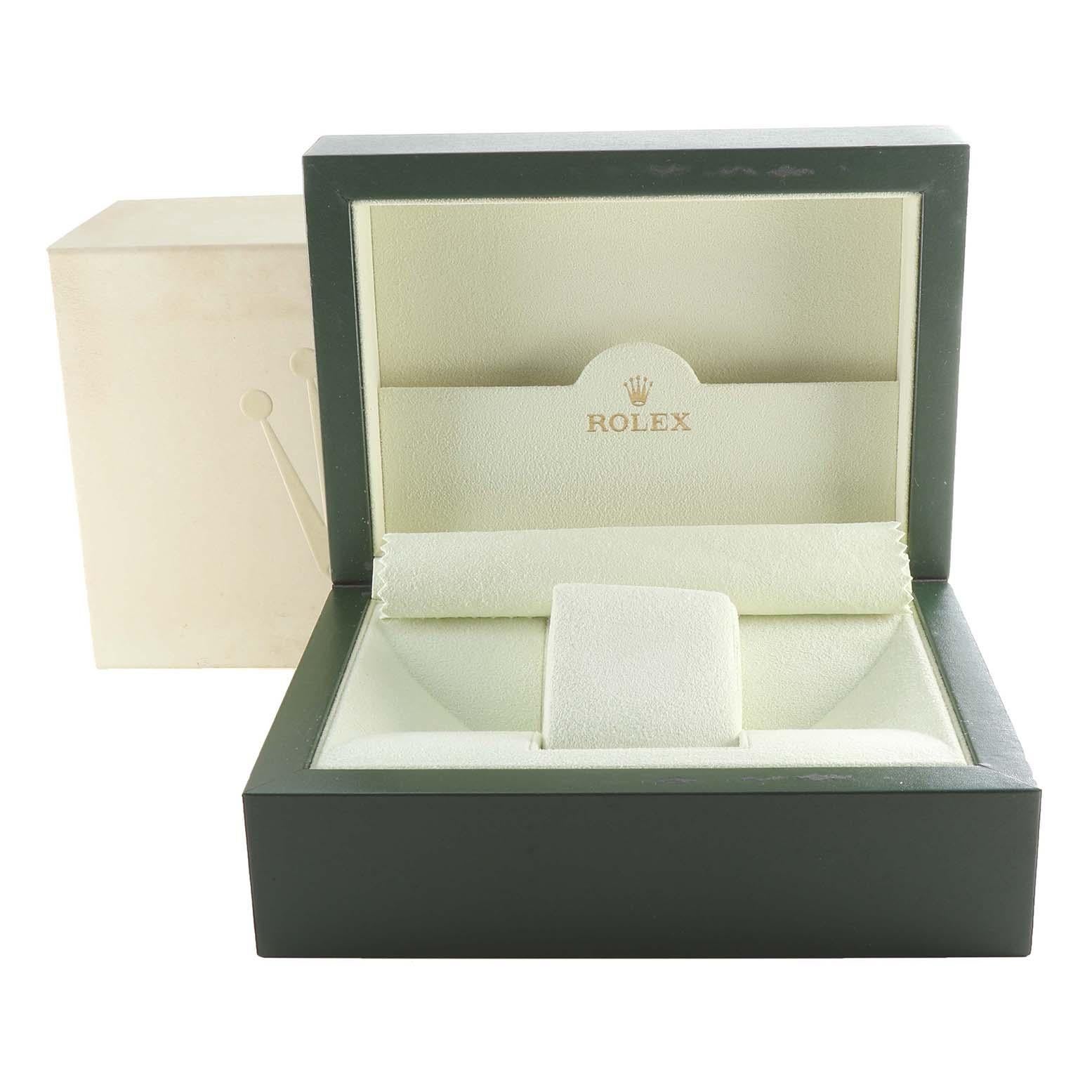 Rolex Cellini Danaos Montre pour hommes avec cadran en or blanc et argent 4243 4