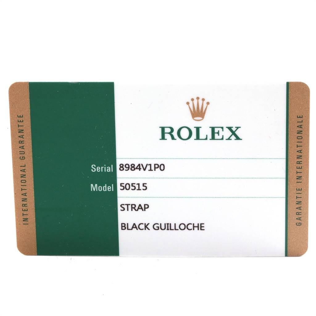 Rolex Cellini Date 18 Karat Everose Gold Automatic Men’s Watch 50515 Box Card For Sale 7