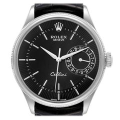Rolex Cellini Date Reloj Automático Oro Blanco 18K Hombre 50519 Tarjeta