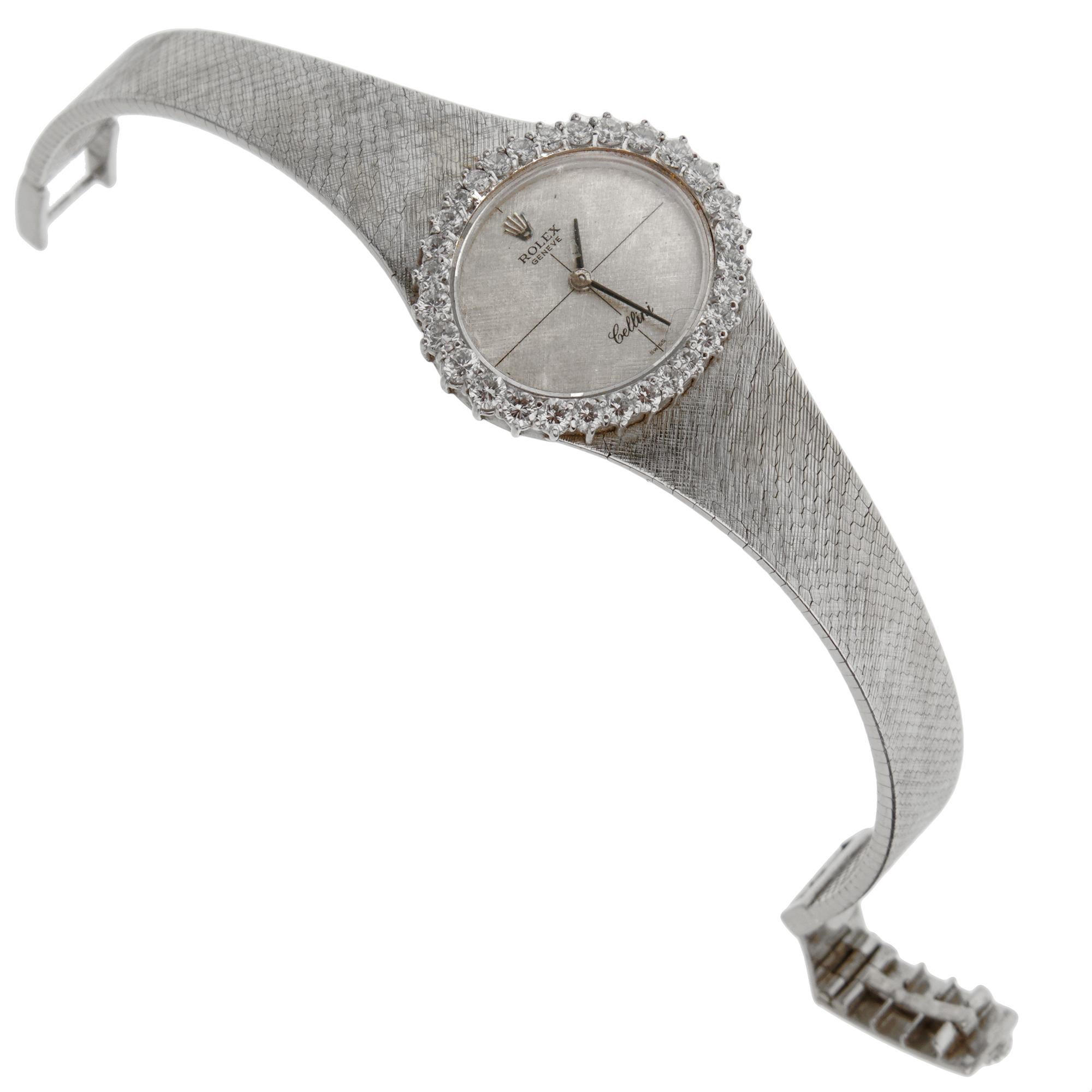 rolex cellini diamond watch
