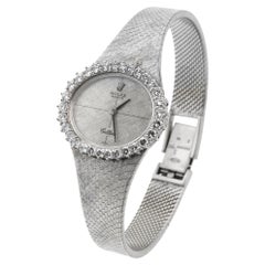 Rolex Cellini Diamant-Weißgolduhr, ca. 1974