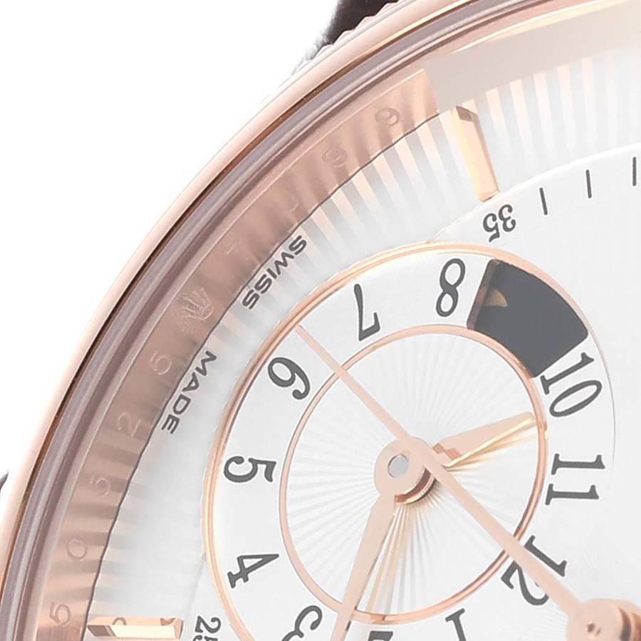 Rolex Cellini Dual Time Everose Roségold Automatik-Herrenuhr 50525 Box Card 3