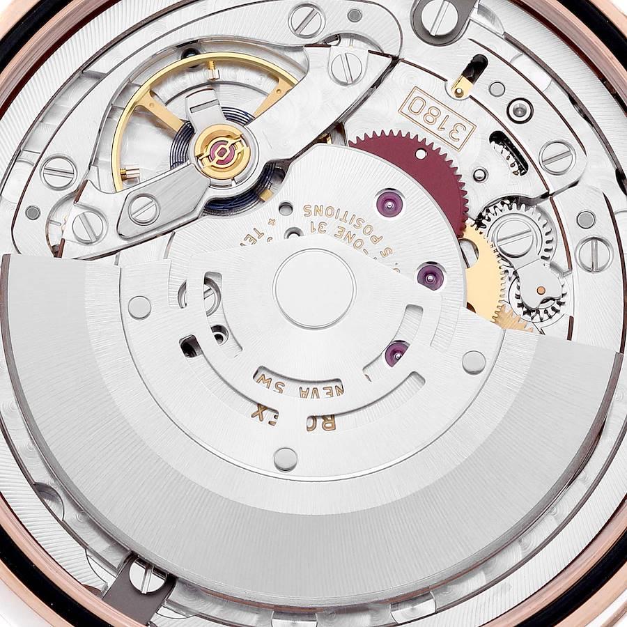 Rolex Cellini Dual Time Everose Roségold Automatik-Herrenuhr 50525 Box Card 4