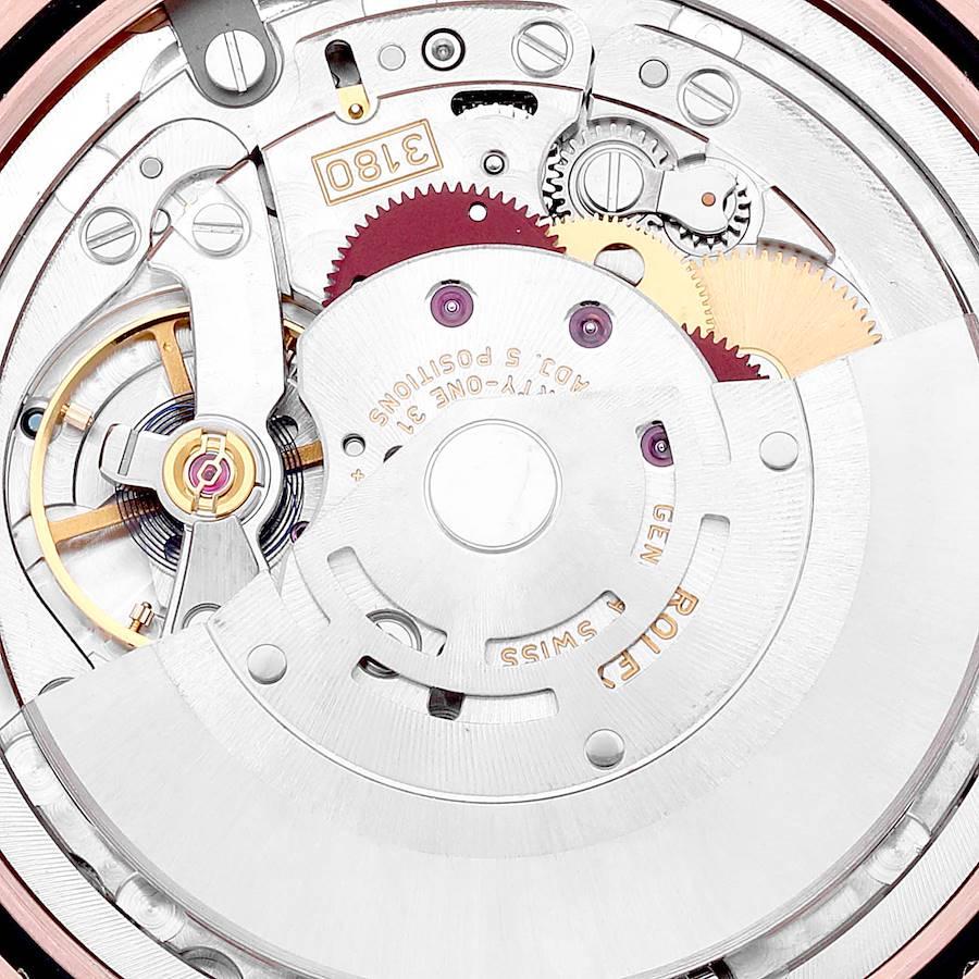 Rolex Cellini Dual Time Orologio automatico da uomo in oro rosa 50525 in vendita 3