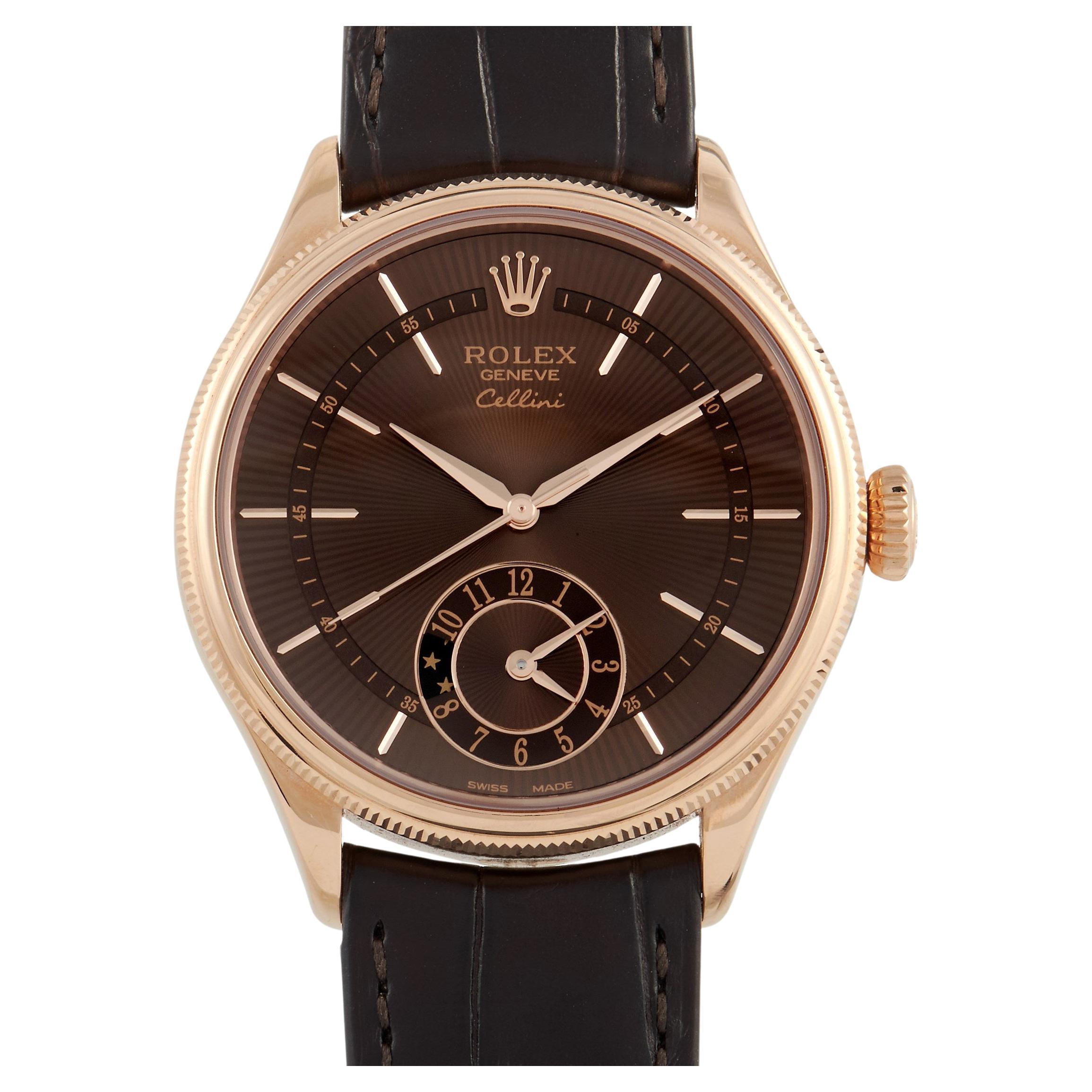 Rolex Cellini Dual Time Watch 50525 
